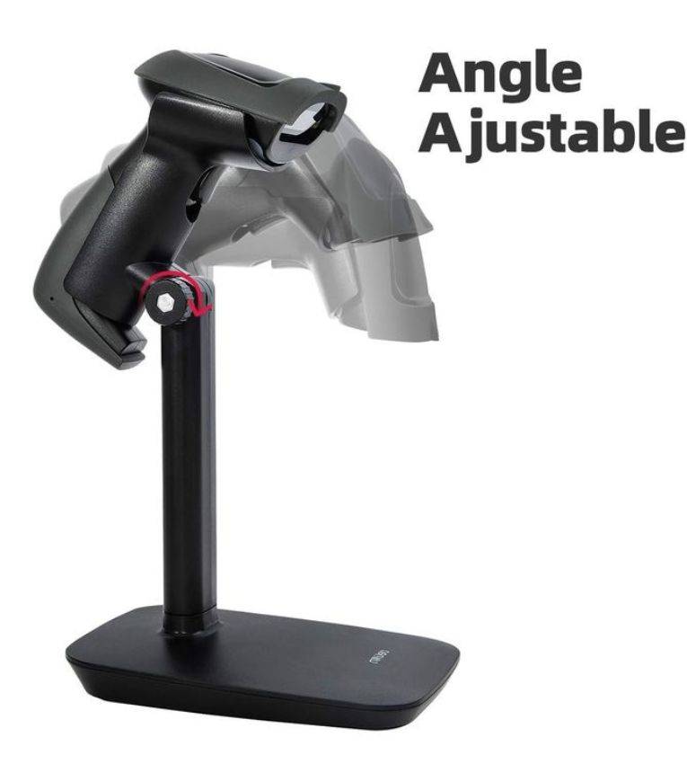 Support réglable pour scanner code-barres, Stabilité et confort pour une lecture rapide